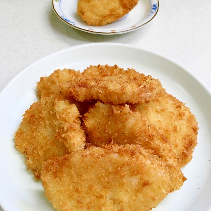 サラダチキンで 簡単チキンカツ レシピ 作り方 By ケイヤ5621キエ 楽天レシピ
